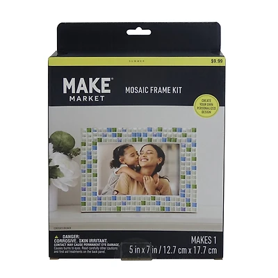 5" x 7" Iridescent Mosaic Frame Kit by Make Market®