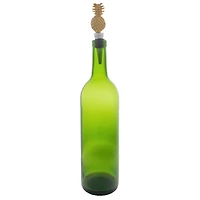 Gold Pineapple Bottle Stopper Set