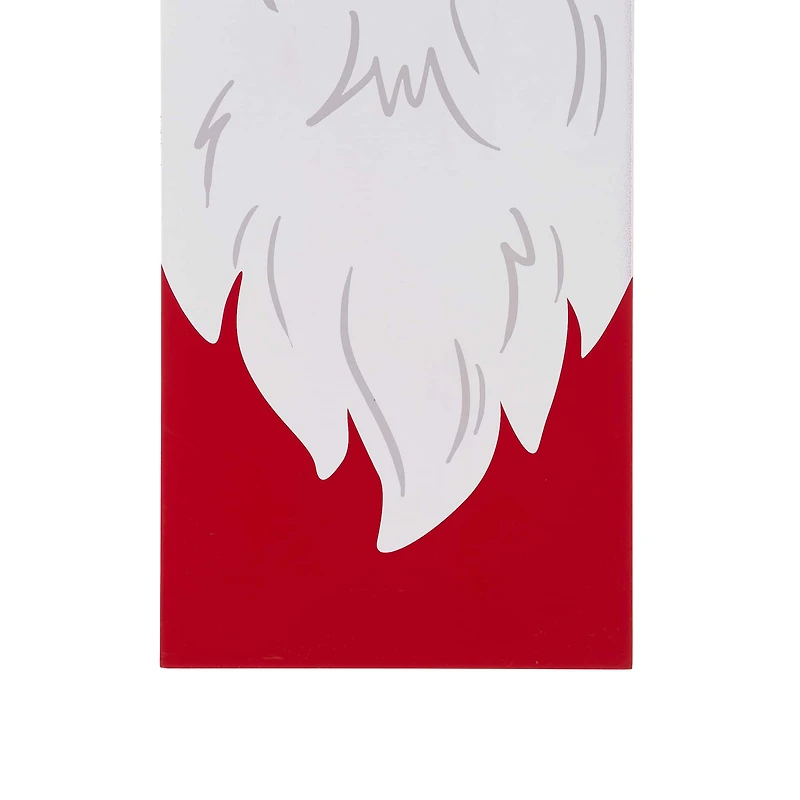 Glitzhome® 42" Christmas Gnome Wooden Porch Sign