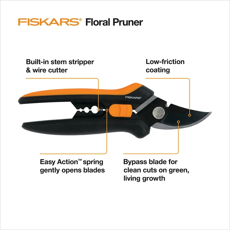 Fiskars® 7.25" Floral Pruner