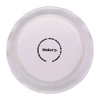 6" Mini Cream Ceramic Pie Plate by Makery™