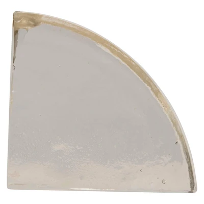 Hello Honey® 5.5" Geometric Glass Block Bookend