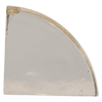 Hello Honey® 5.5" Geometric Glass Block Bookend