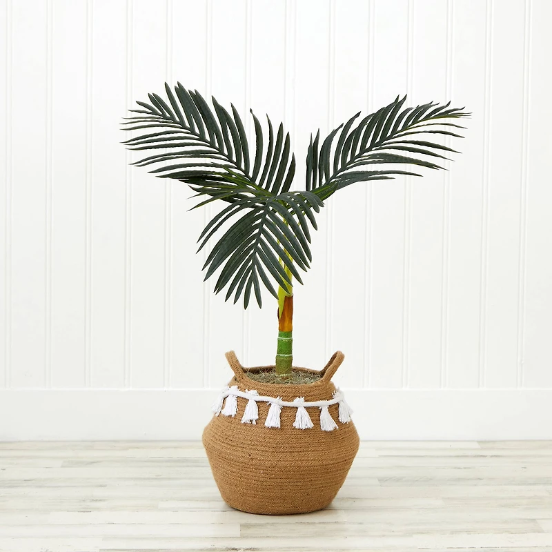 3ft. Artificial Golden Cane Palm Tree