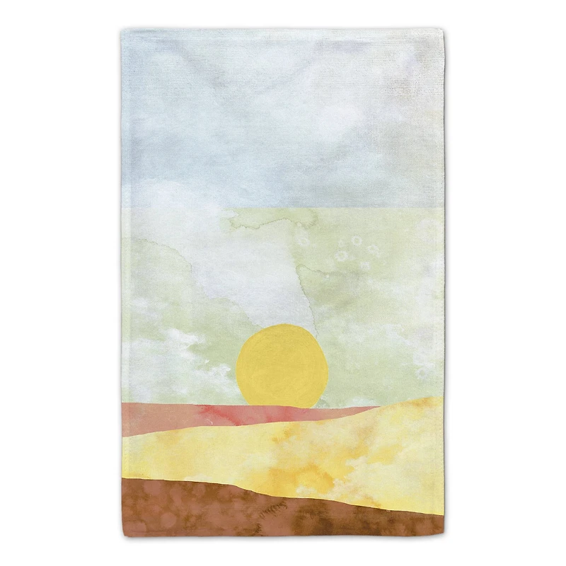 Boho Landscape 16" x 25" Tea Towel - Set of 2