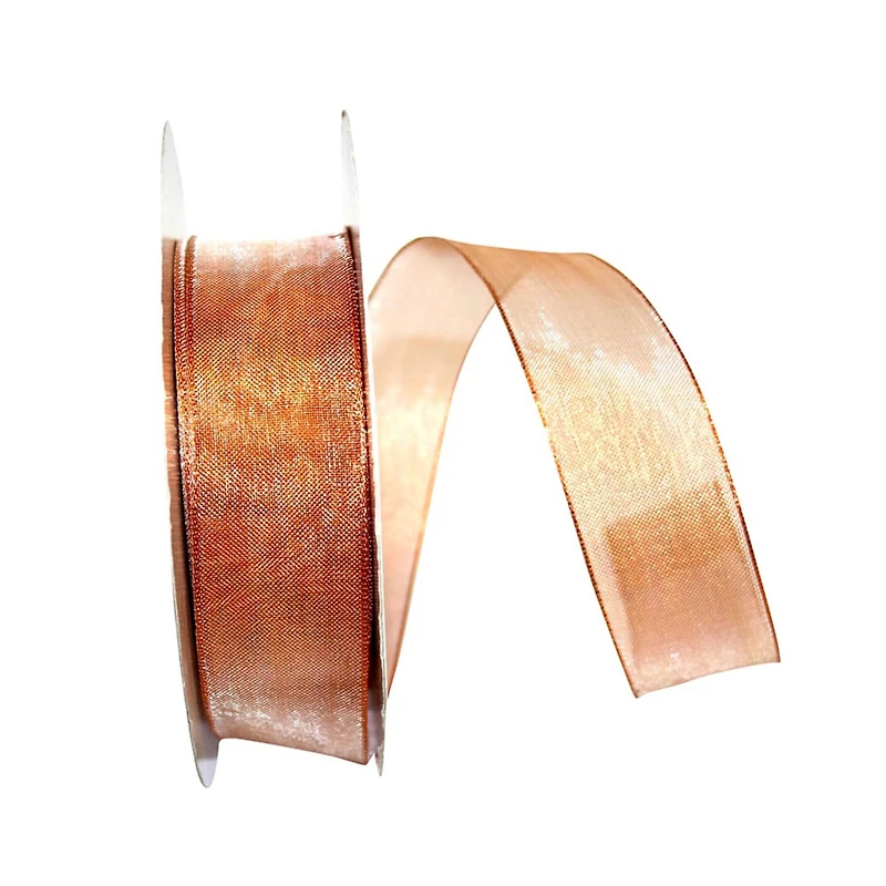 JAM Paper Metallic Wired Edge Mesh Ribbon