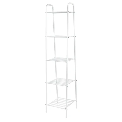 Honey Can Do White Matte 5-Tier Shelf