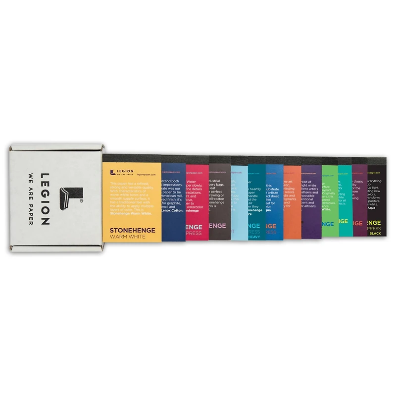 Legion Paper Full Mini Pad 13 Assorted Set