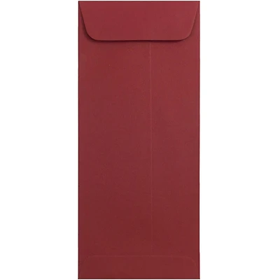 JAM Paper 4.125" x 9.5" Red #10 Policy Envelopes, 50ct.