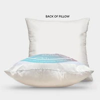 Stupell Industries Nautical Crossed Oars Wide Blue Stripes Throw Pillow 18" x 18"