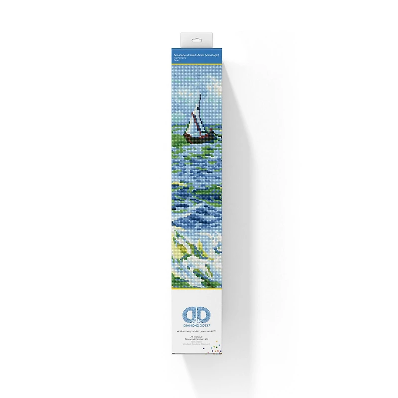 Diamond Dotz® Advanced Seascape at Saint Maries (Van Gogh) Diamond Painting Kit