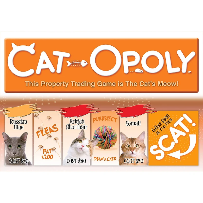 Late For The Sky Catopoly Game