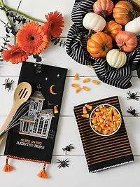 DII® Home Sweet Haunted Home Dishtowel Set