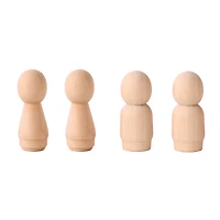 12 Packs: 4 ct. (48 total)  1.5" Peg People by Creatology™
