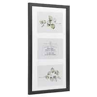 Home™ 10" x 20" Black Float Frame by Studio Décor®