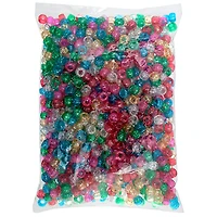 John Bead 9mm Sparkle Pony Beads, 1,000ct