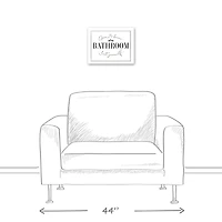 Seat Yourself 14" x 11" Canvas Wall Art