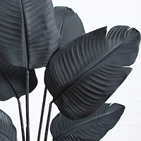 4ft. Artificial Halloween Black Travelers Palm Tree