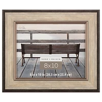 Home 8" x 10" Greige & Black Frame by Studio Décor®