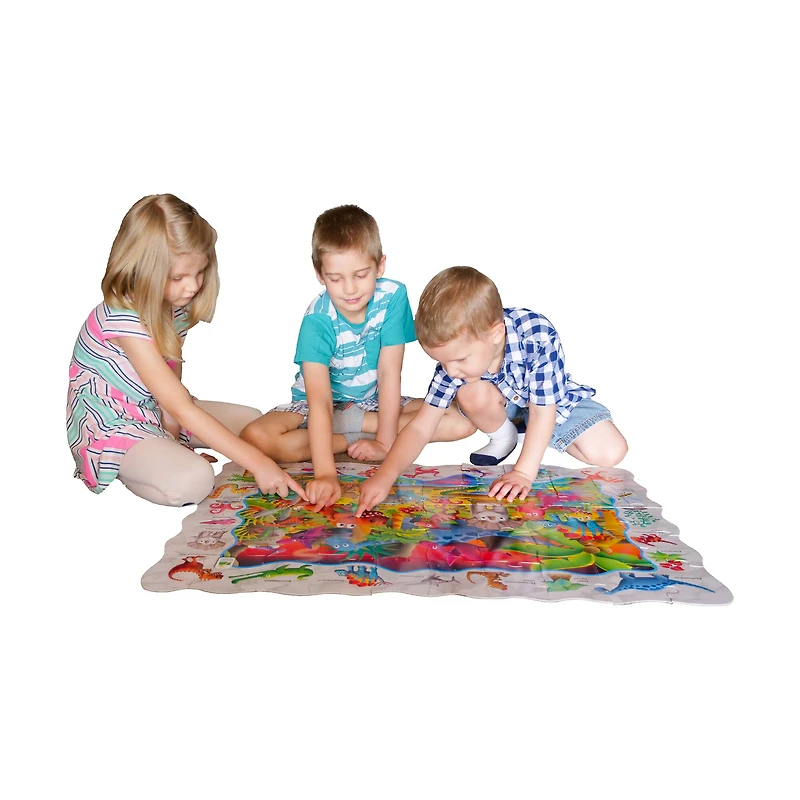 Puzzle Doubles! - Find It! Dino: 50 Pcs
