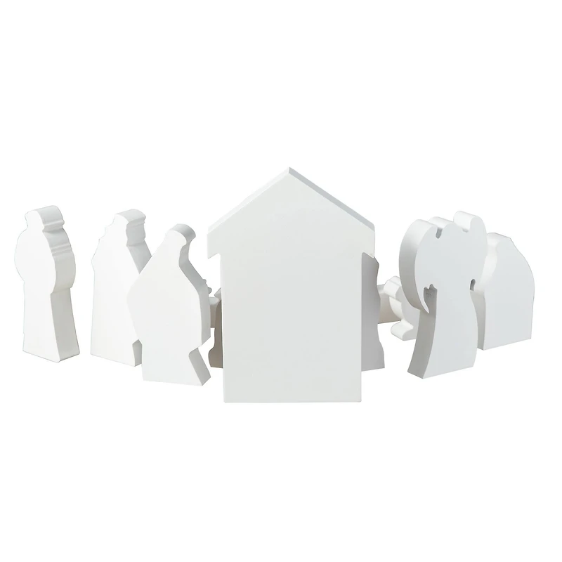 Glitzhome® Christmas Nativity Figurine Set