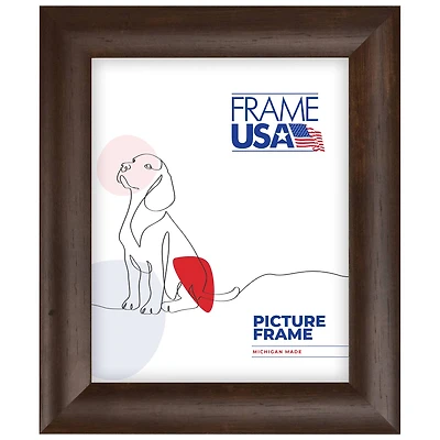 Frame USA Café Rounded Brown Single Image Picture Frame