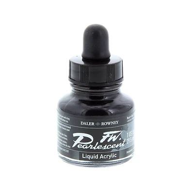 Daler-Rowney® 1oz. FW Pearlescent Liquid Acrylic Ink