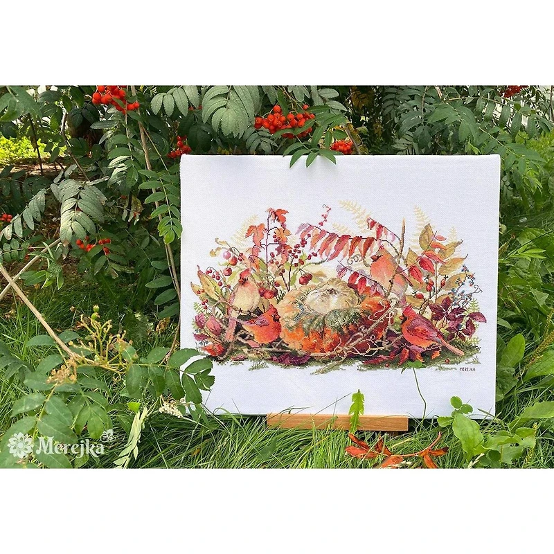 Merejka Rhapsody in Red Counted Cross Stitch Kit