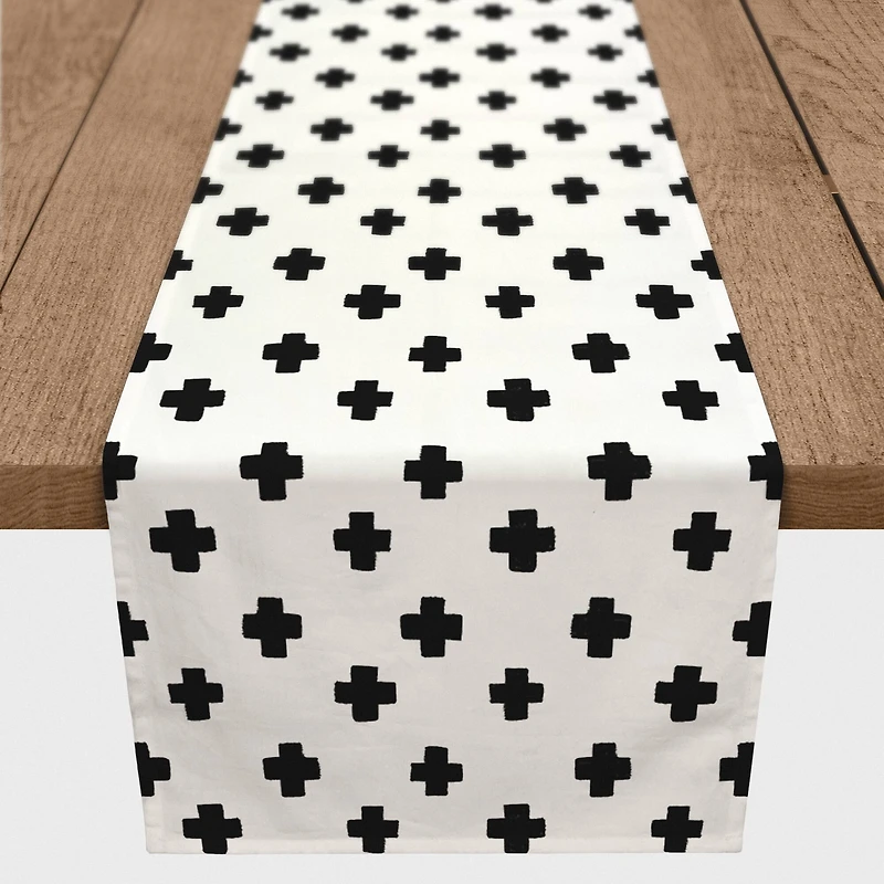 Crosses Indoor/Outdoor Table Runner