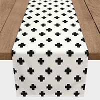 Crosses Indoor/Outdoor Table Runner