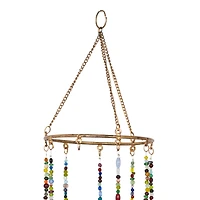 Gold Elephants Metal Eclectic Windchime