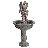 Design Toscano 3.9ft. Heavenly Moments Angel Sculptural Fountain