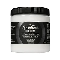 Speedball® Flex™ 8oz. Alpine White Fabric Screen Printing Ink