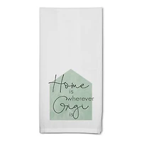 Home is Wherever Gigi Is Cotton Twill Tea Towel Set