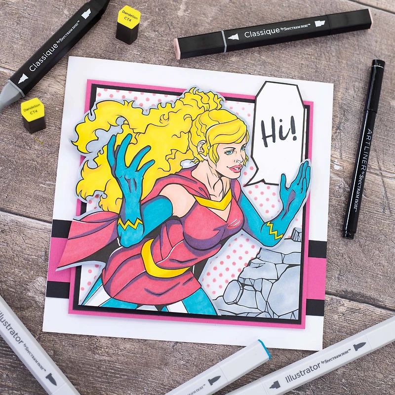 Spectrum Noir™ Comic Book Heroes Advanced Discovery Kit