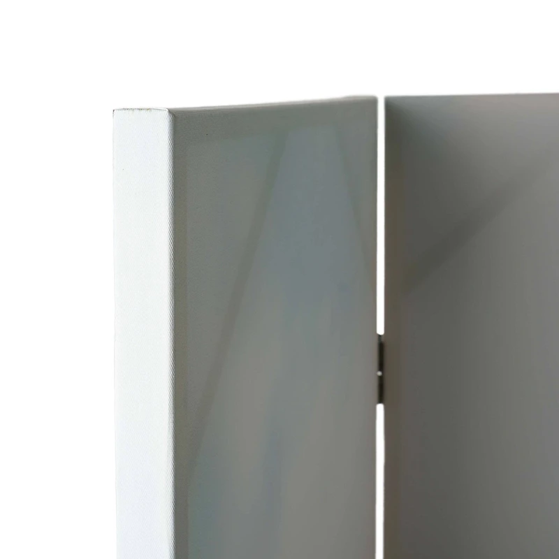 American Art Decor™ 6ft. Double-Sided 4-Panel Cherry Blossom, Golden Flowers Canvas Room Divider