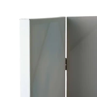 American Art Decor™ 6ft. Double-Sided 4-Panel Cherry Blossom, Golden Flowers Canvas Room Divider