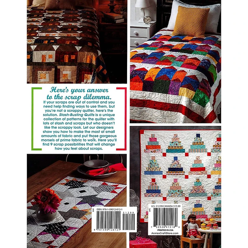 Annie's Stash Busting Quilts Book