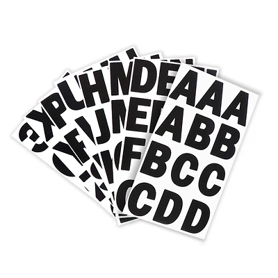 Black Alphabet Stickers by Recollections™