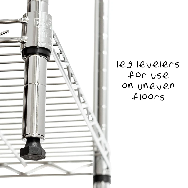 Honey Can Do Microwave Shelving Unit with Shelves