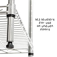 Honey Can Do Microwave Shelving Unit with Shelves