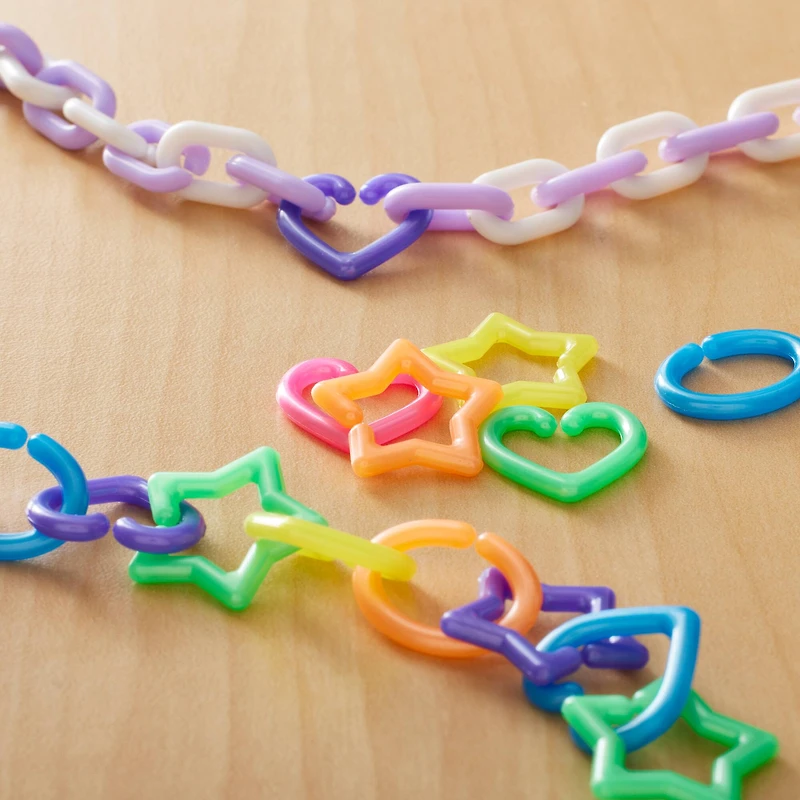 Bright Pearl Mixed Shape Chain Links by Creatology™