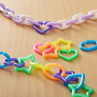 Bright Pearl Mixed Shape Chain Links by Creatology™