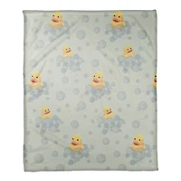Rubber Duckies Coral Fleece Blanket
