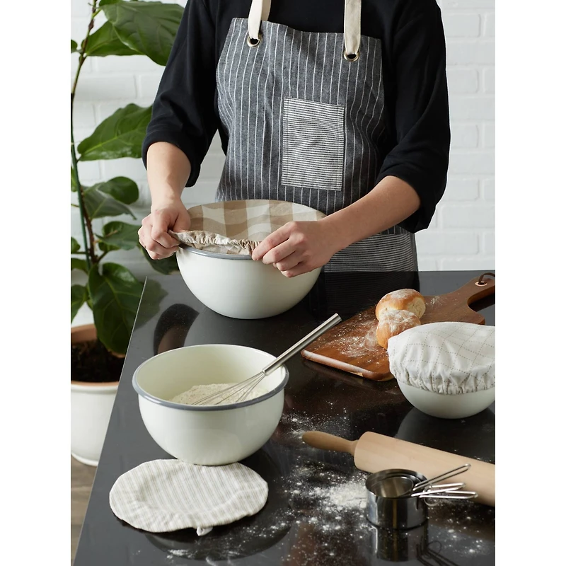 DII® Assorted Stone Farmhouse Woven Dish Cover Set