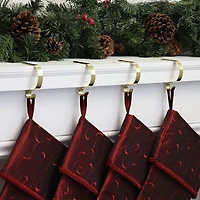 Haute Decor Brass MantleClip Jr., 4ct.