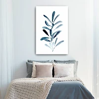Farmhouse Leaves Blue III Canvas Giclee