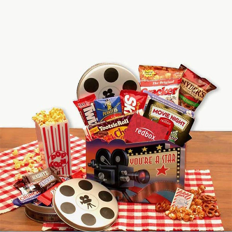 You're a Superstar Movie Gift Box with Redbox Gift Card