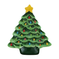 6" Ornament & Tree Ceramic Trinket Tray Set