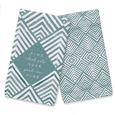 Soul On Fire Tea Towel Set